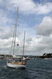 Yachts and sailing near Falmouth Cornwall